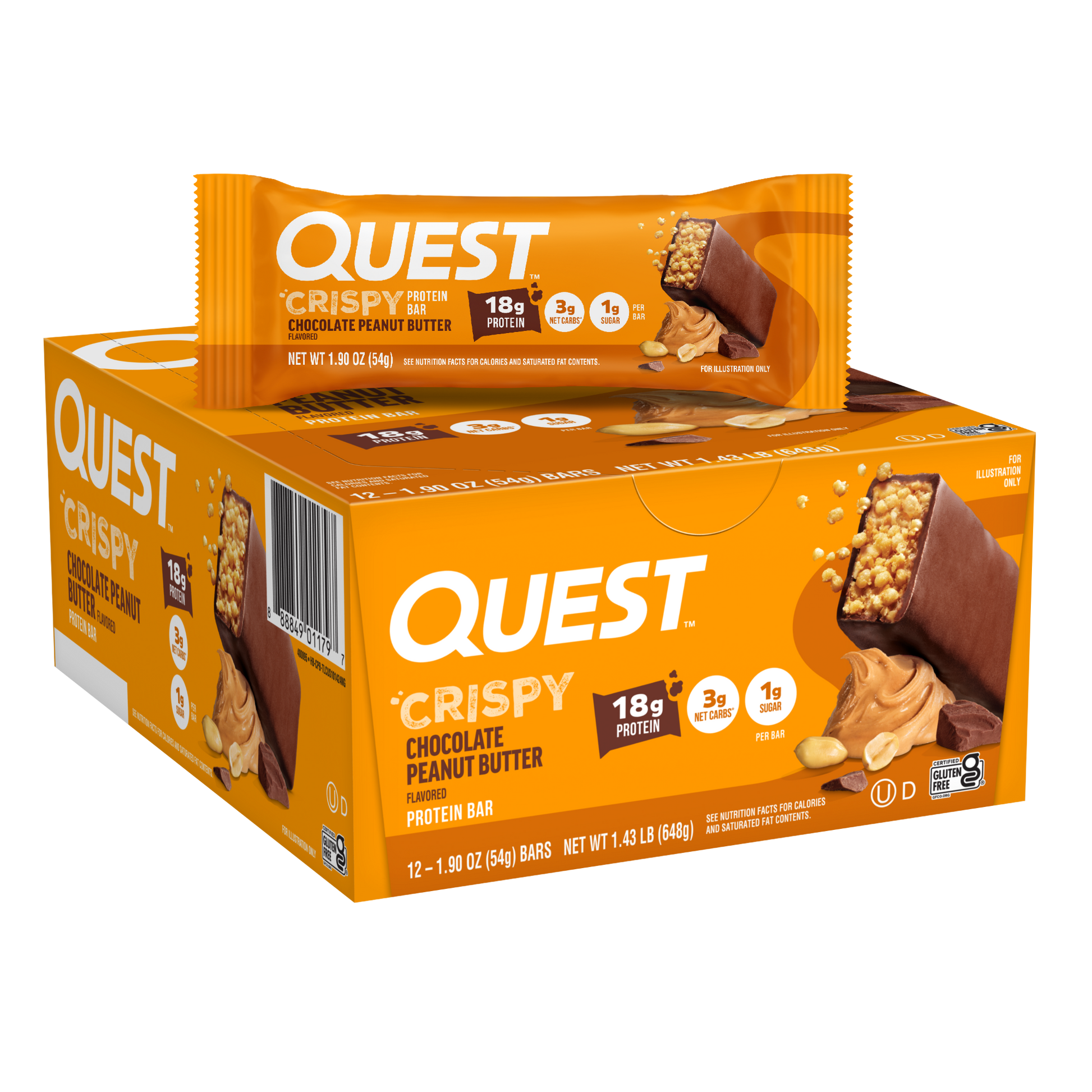chocolate-peanut-butter-crispy-hero-protein-bars-h8 400095_QN_USA_Pkg_Crispy_ProteinBar_CPB_12ctCarton_3D_Composite_Force.png