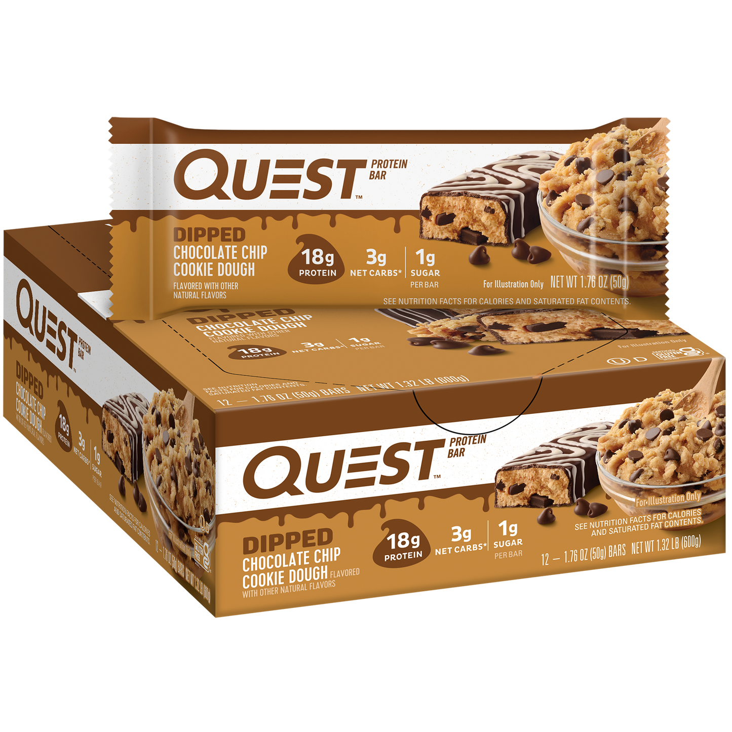 dipped-chocolate-chip-cookie-dough-protein-bar-x5 qst-012268_dipped-chocolate-chip-cookie-dough-protein-bar_1.png